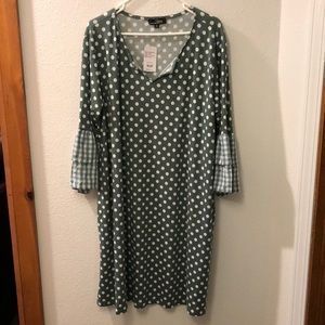 Susan Betro Polkadot and gingham dress